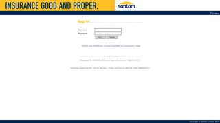 
                            1. Login to old online services - Santam