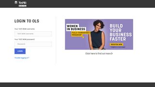 
                            2. Login to OLS - OLS Login - TAFE NSW