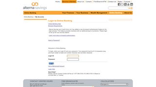 
                            2. Login to Online Banking - Alterna Savings