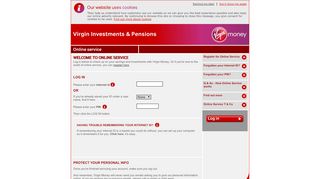 
                            3. Login to Online Service | Virgin Money UK