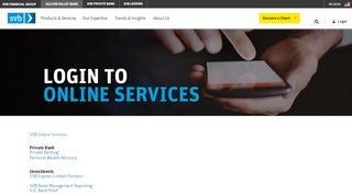 
                            11. Login to Online Services - Silicon Valley Bank