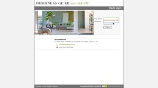 
                            1. Login to our B2B Website - Designers Guild