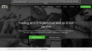 
                            7. Login to our trading platform - ETX Capital