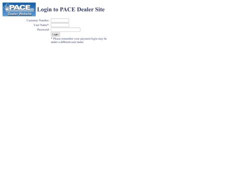 
                            9. Login to Pace