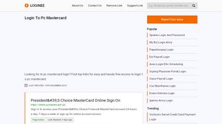 
                            4. Login To Pc Mastercard