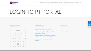 
                            2. Login to PT portal | PathCare