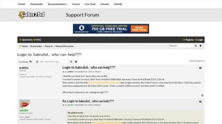 
                            2. Login to Sabnzbd... who can help???? - SABnzbd Forums