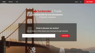 
                            10. Login to Santander Trade