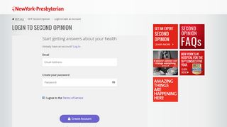 
                            11. Login to Second Opinion - NewYork-Presbyterian - NYP.org