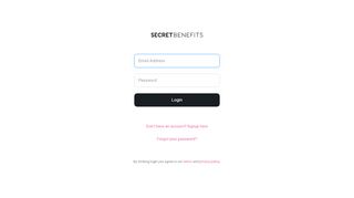 
                            9. Login to Secret Benefits