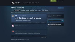 
                            9. login to steam account on phone :: Shakes and Fidget General ...
