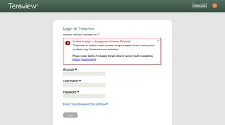 
                            4. Login to Teraview