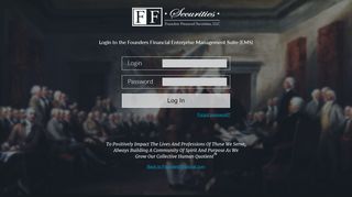 
                            8. Login to the Founders Financial Enterprise Management Suite (EMS)