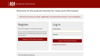 
                            10. Login to the Judicial Intranet - here - Courts and Tribunals Judiciary