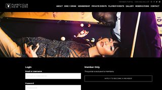 
                            13. Login to the Membership Portal - The Playboy Club NYC