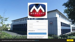 
                            5. Login to the Mercury Engineering Academy Academy