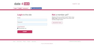 
                            10. Login to the site - Sex Dating UK - Meet for Sex - Date 4 Sex elite adult ...