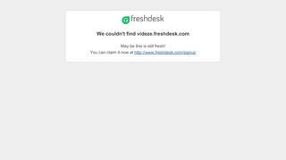 
                            5. Login to the support portal - Freshdesk