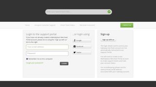 
                            3. Login to the support portal - Groupon Goods Marketplace