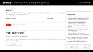 
                            9. Login to the Wanderlust website | Wanderlust