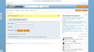 
                            1. Login to TwoMovies TwoMovies | Watch Movies Online