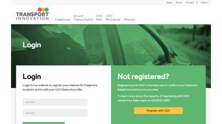 
                            9. Login to UGO | Transport Innovation