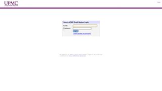 
                            4. Login to UPMC Secure Email