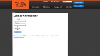 
                            4. Login to view this page - William Paterson University