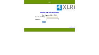
                            6. Login to VIL Admission, XLRI Jamshedpur - XLRI VIL Programs