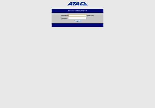 
                            6. Login to WebMail - ATAC