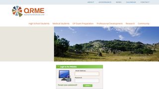 
                            2. Login to Website - QRME