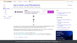 
                            1. login to website using HTMLAgilityPack - Stack Overflow