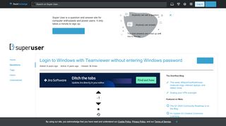 
                            11. Login to Windows with Teamviewer without entering Windows password ...