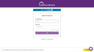 
                            13. Login to your Account - Build Recruitment