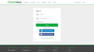 
                            8. Login to your account - Career Okay - CareerOkay.com