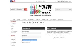 
                            10. Login to Your Account - Empire State Of Wine