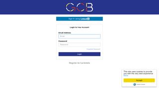 
                            8. Login to your Account - GCB