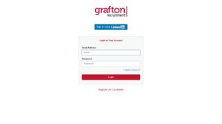 
                            3. Login to your Account - Grafton Recruitment