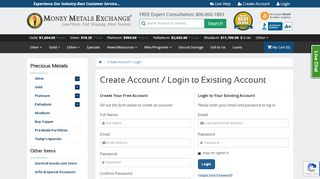 
                            7. Login to Your Account | Money Metals Exchange
