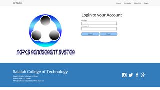 
                            3. Login to your Account - Salalah College of Technology