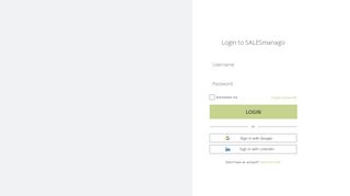 
                            4. Login to your account - SALESmanago