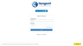 
                            2. Login to your Account - Tangent International