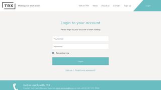 
                            11. Login to your account - The RightsXchange - TRX.tv