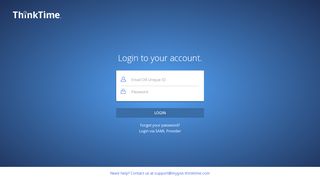 
                            7. Login to your account. - ThinkTime