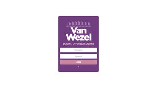 
                            9. Login to Your Account - Van Wezel