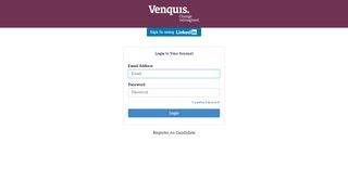 
                            4. Login to your Account - Venquis