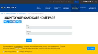 
                            3. Login to your candidate home page | Careers & Procurement ...