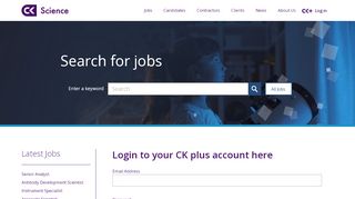 
                            4. Login to your CK plus account here | CK Science