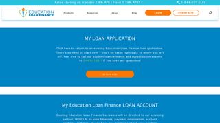 
                            5. Login to Your ELFI Account | ELFI Education Loan Finance