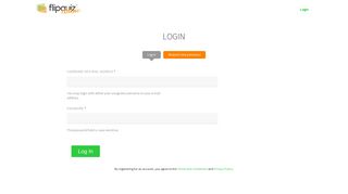 
                            6. Login to Your FlipQuiz Account